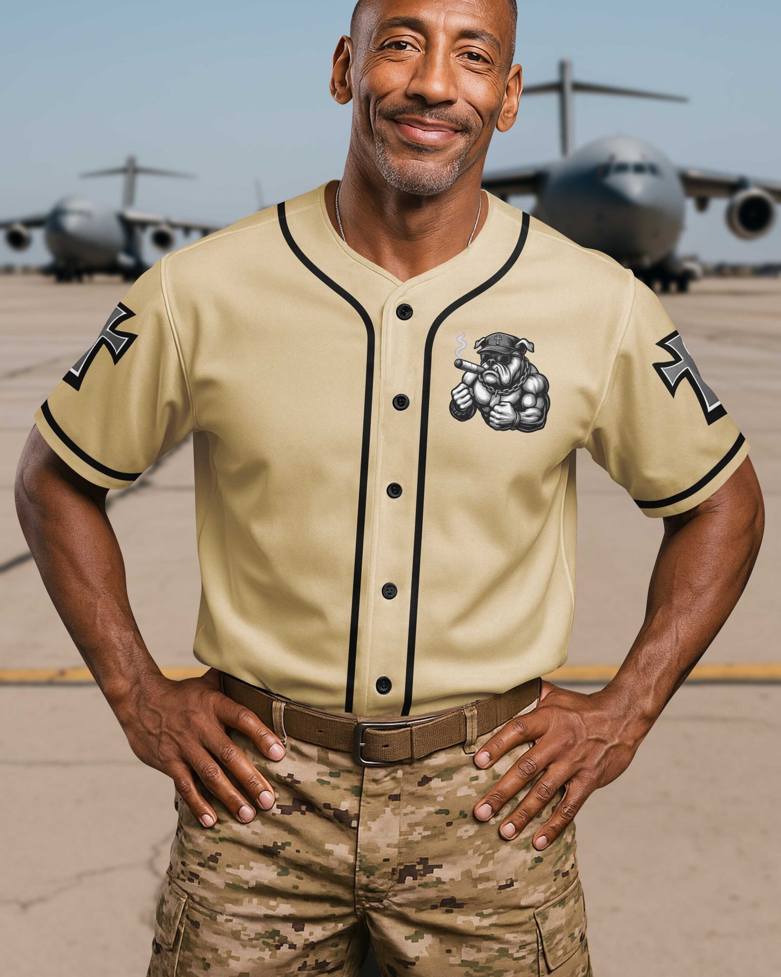 I Took A Dna Test I'm A Warrior Of Christ And A Brother To Marines Jersey - Image 12
