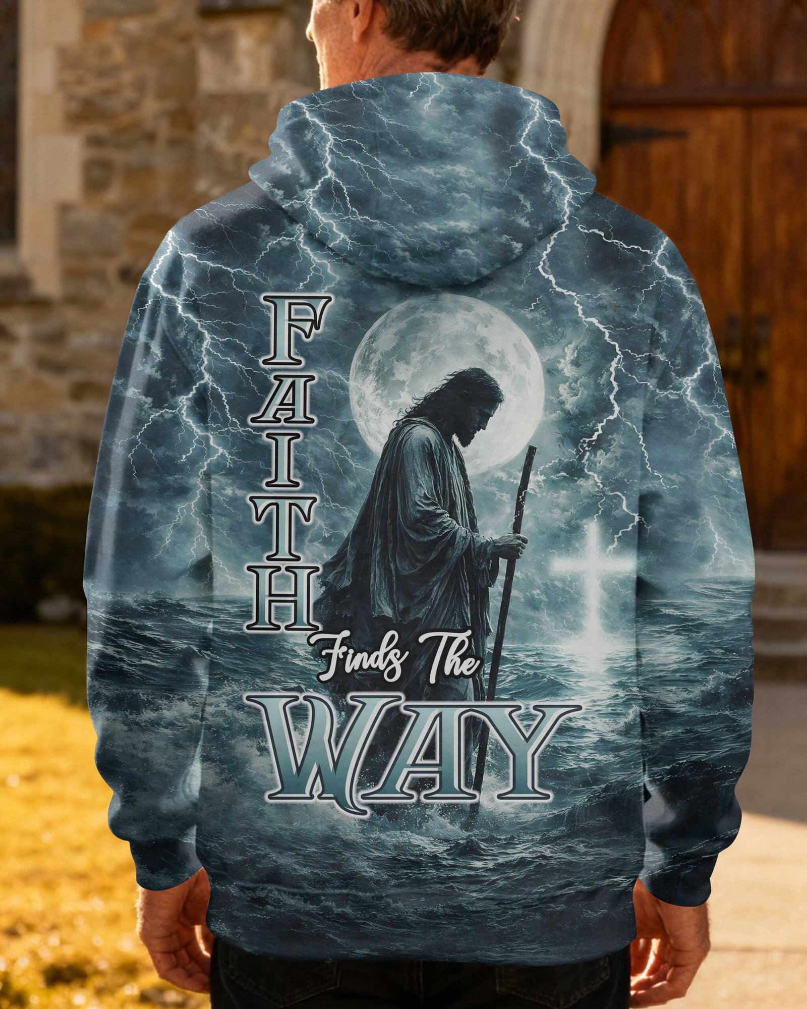 Faith Finds The Way Hoodie - Image 3