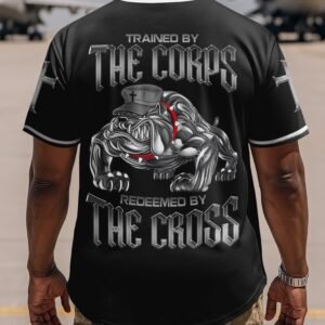 Trained By The Corps Redeemed By The Cross Jersey