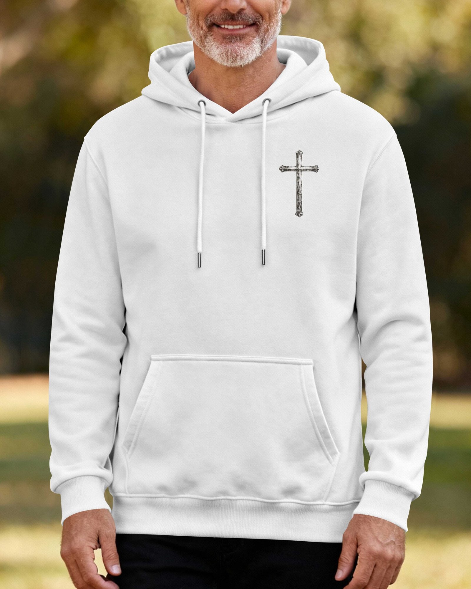 Crowned In Glory, Wounded In Sacrifice, Raised In Grace Hoodie - Image 2