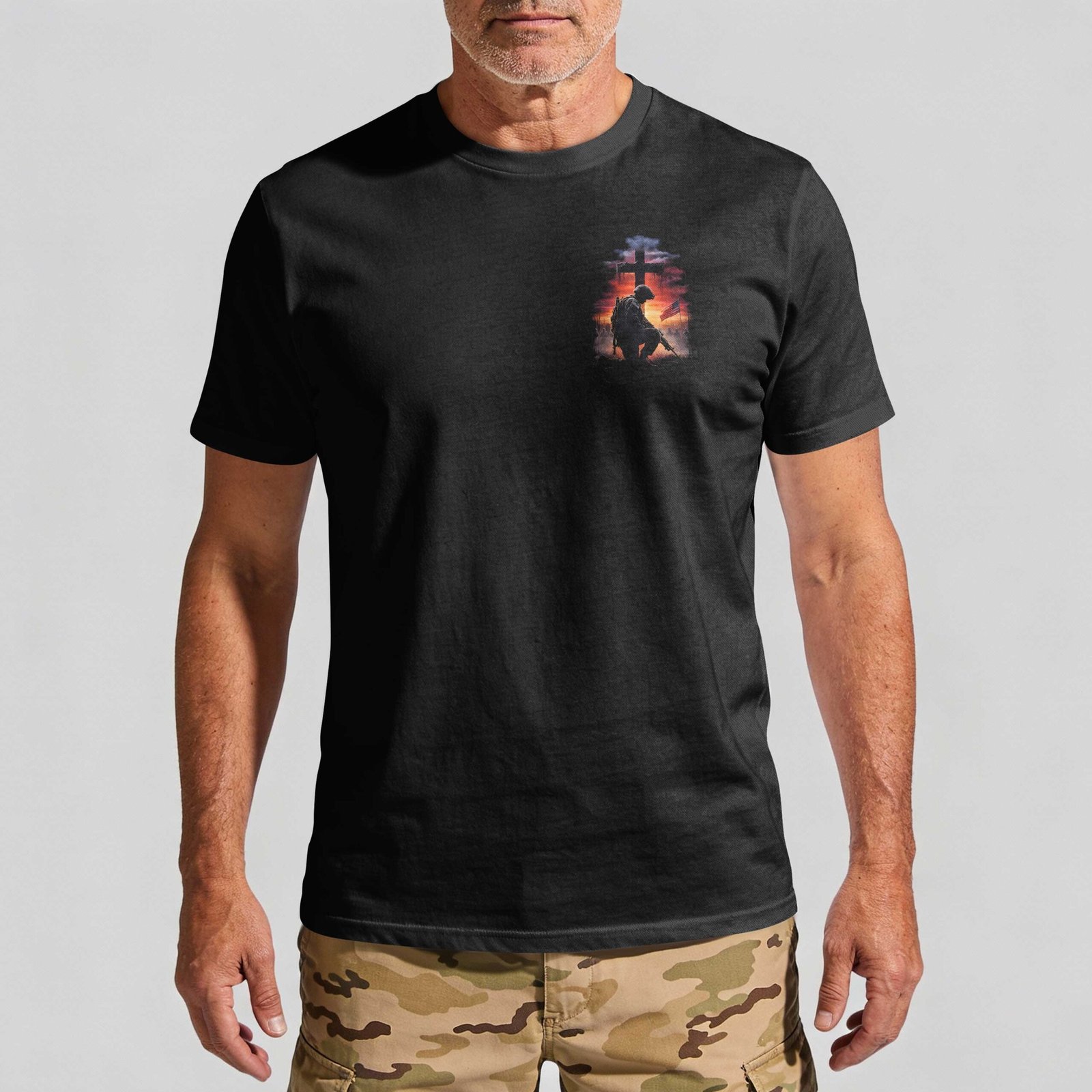 I Kneelt For This Nation I Stand Forever Under God T-Shirt