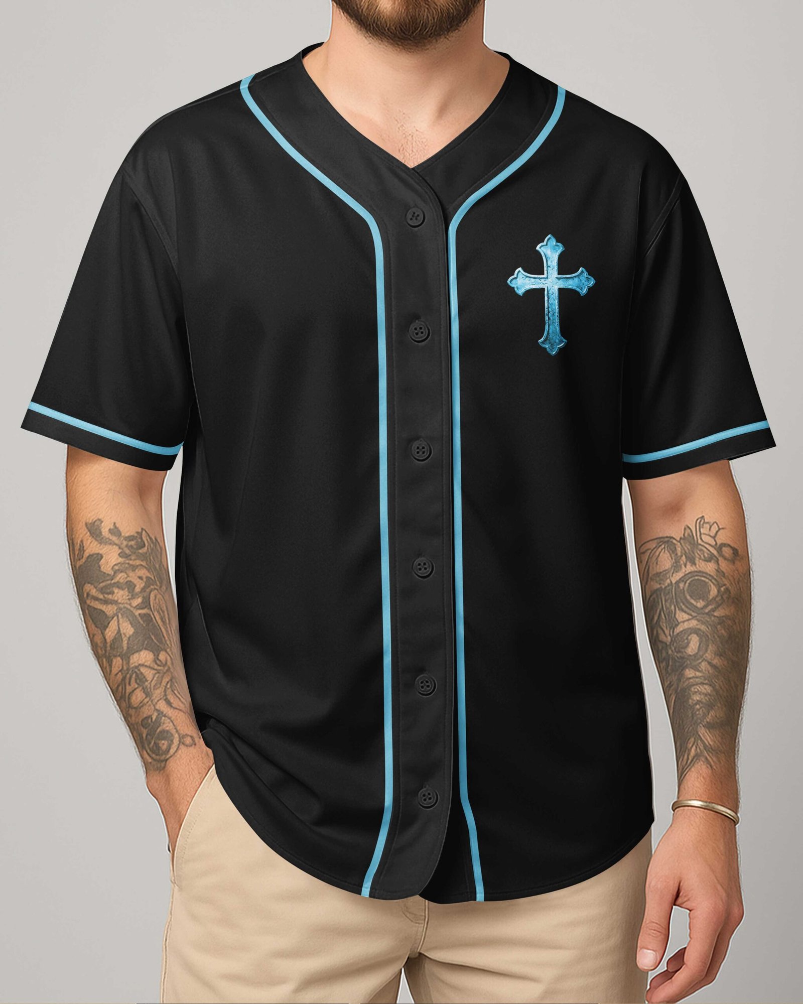 Jesus Makes Warriors Out Of Broken Men Jersey - Image 16