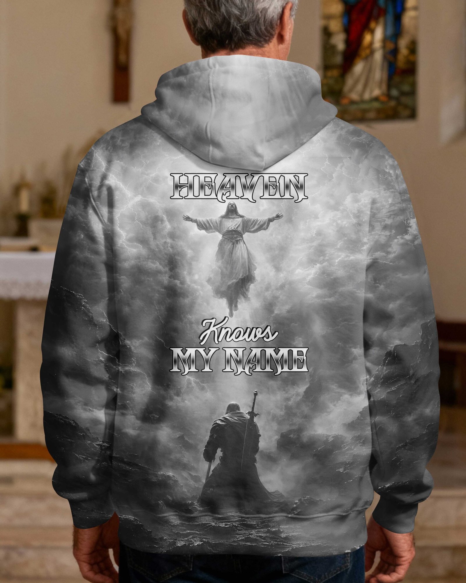 Heaven Knows My Name Hoodie - Image 3