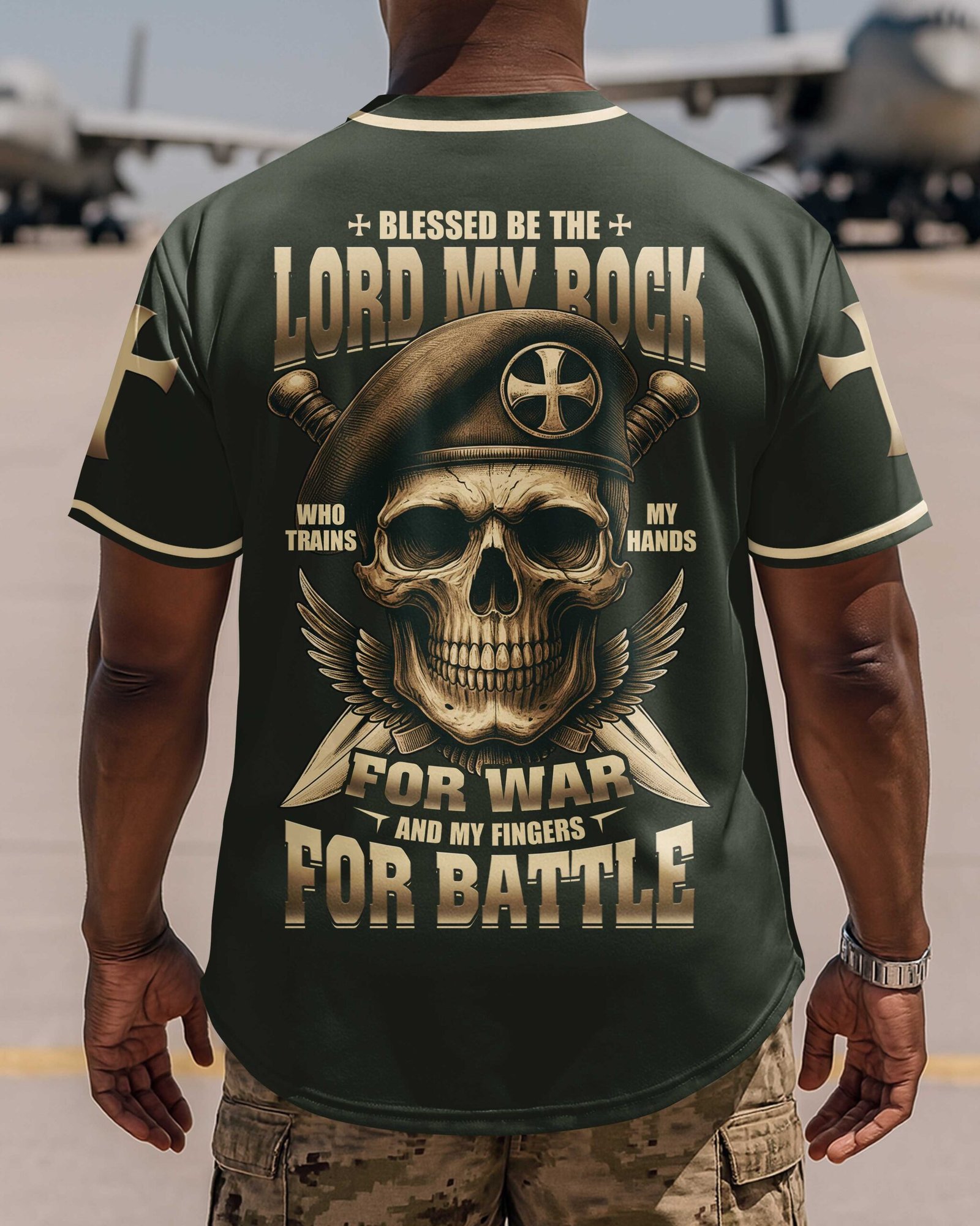 Blessed Be The Lord My Rock Jersey - Image 3