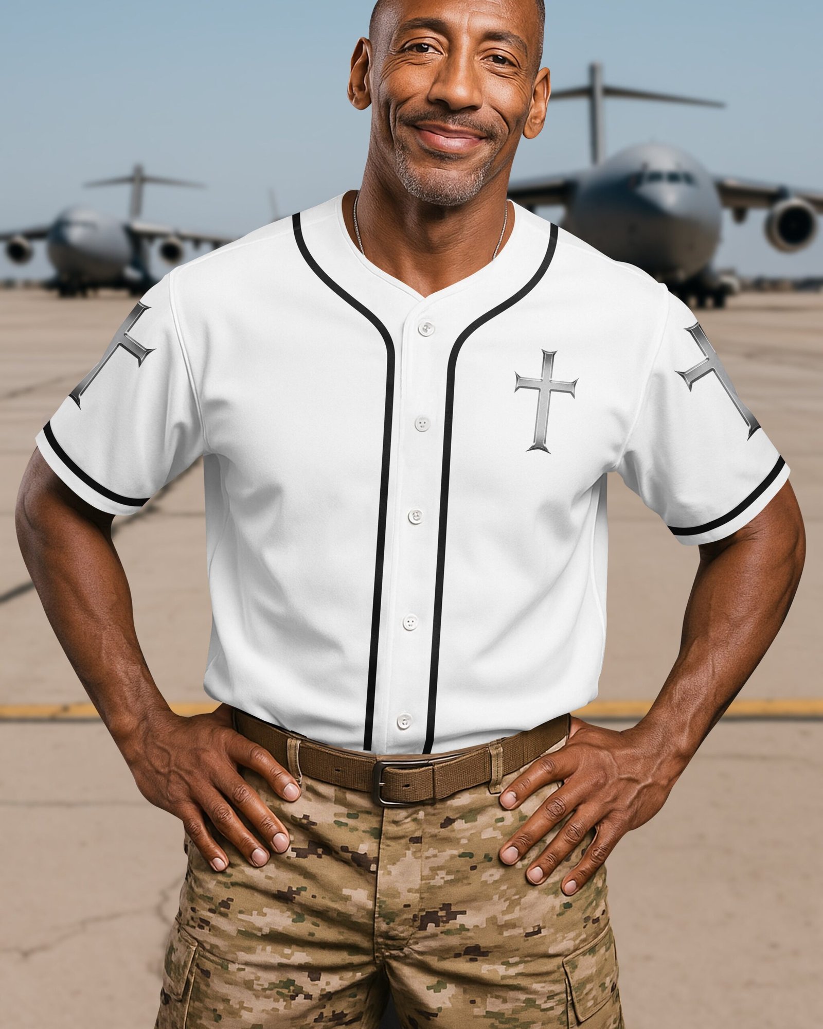 Trained By The Corps Redeemed By The Cross Jersey - Image 10
