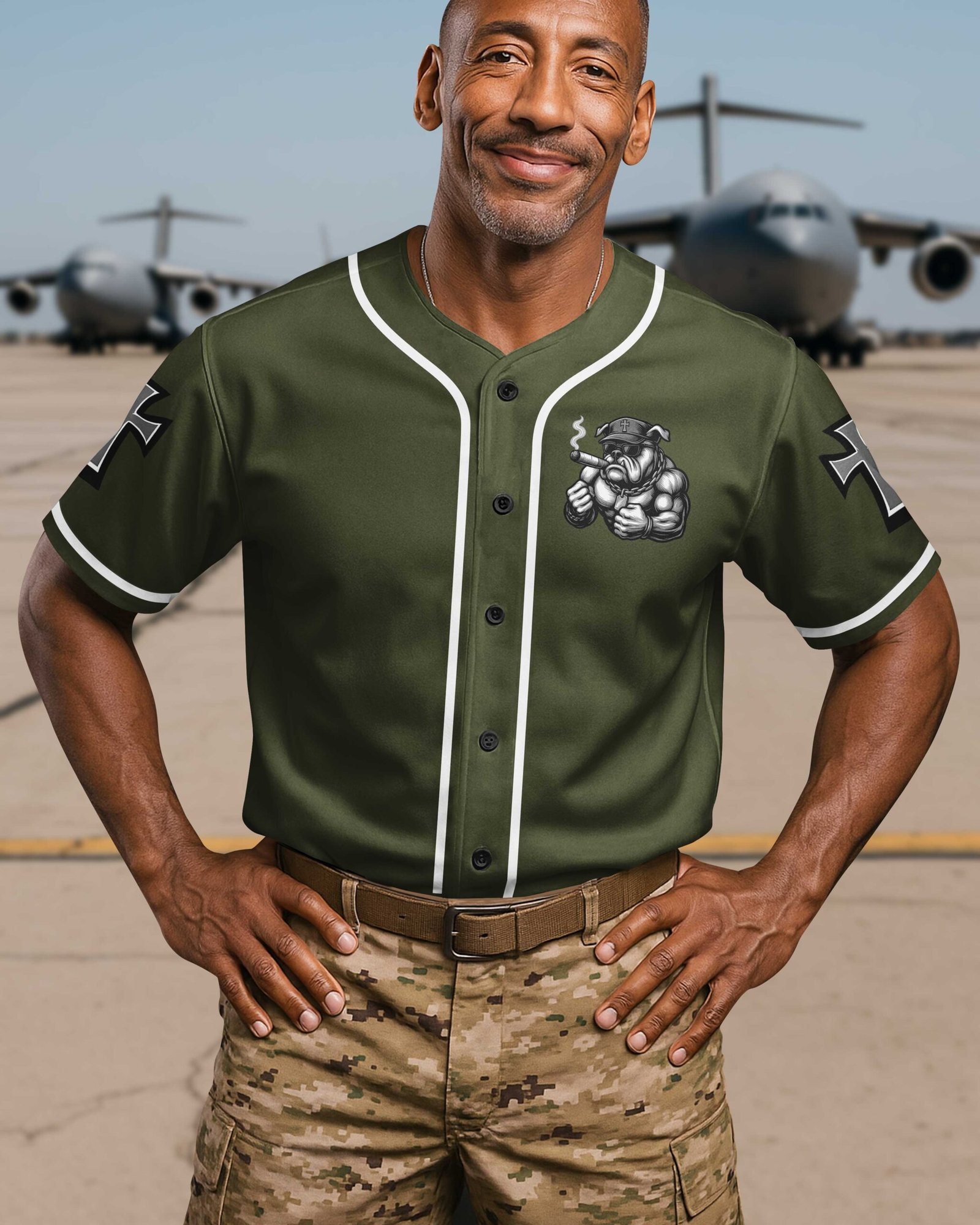 I Took A Dna Test I'm A Warrior Of Christ And A Brother To Marines Jersey - Image 10