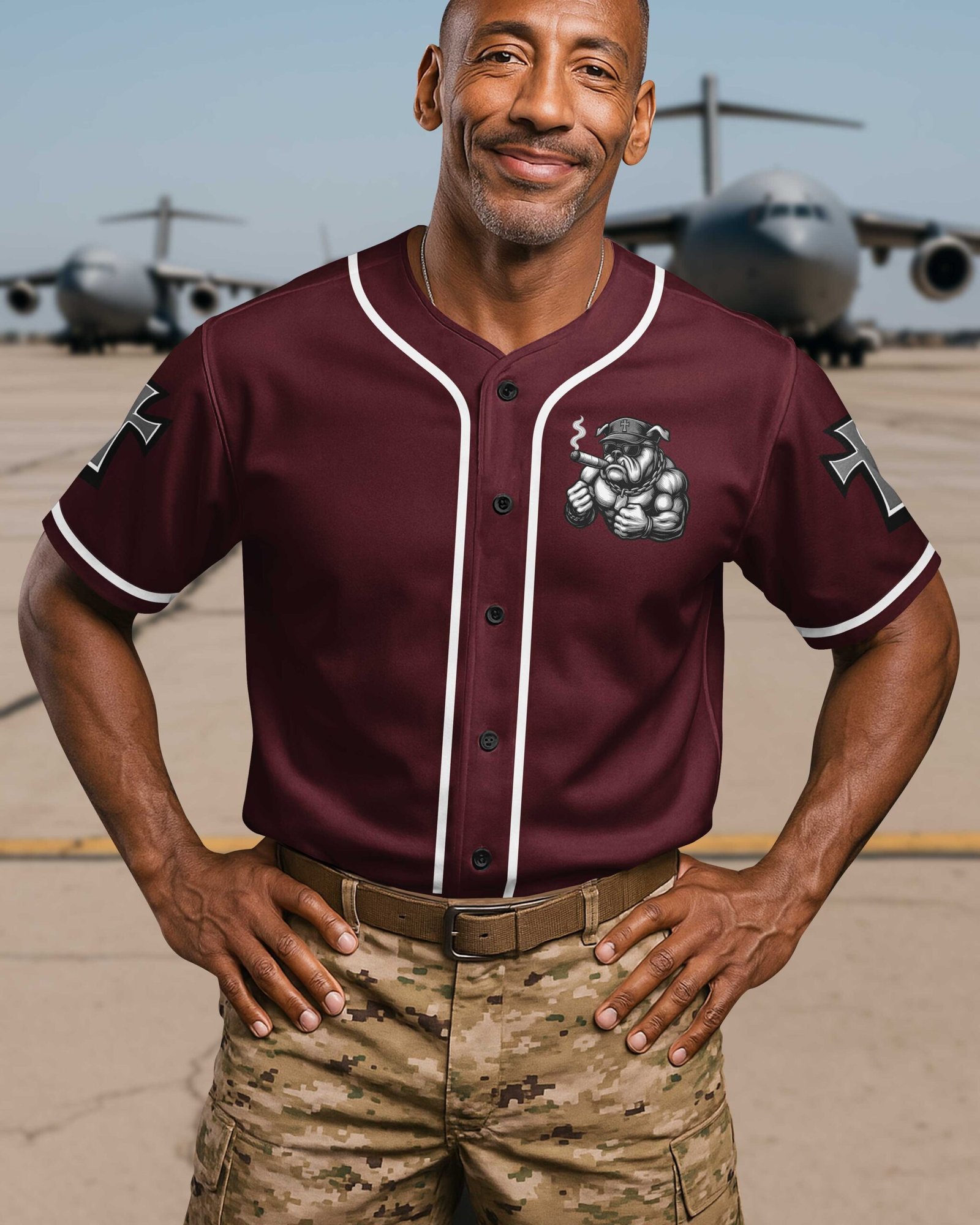 I Took A Dna Test I'm A Warrior Of Christ And A Brother To Marines Jersey - Image 3