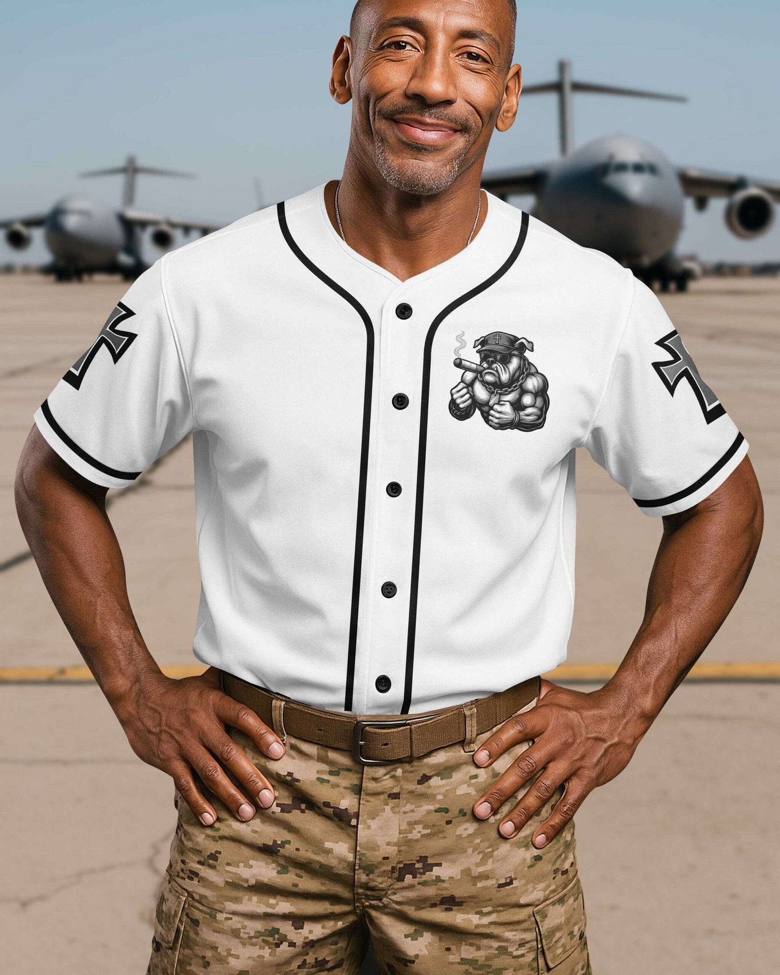 I Took A Dna Test I'm A Warrior Of Christ And A Brother To Marines Jersey - Image 5