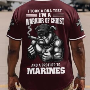 I Took A Dna Test I'm A Warrior Of Christ And A Brother To Marines Jersey