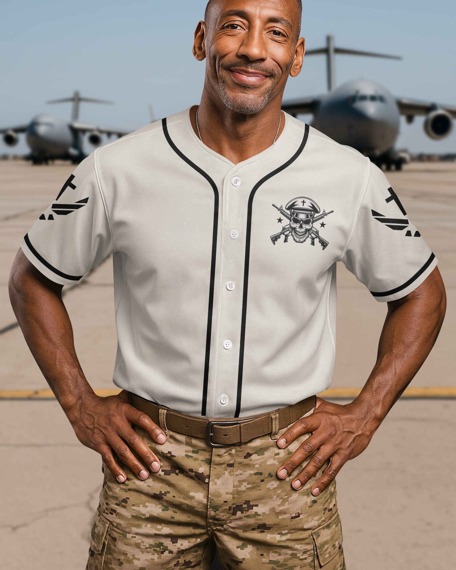 This Man Is A Airman Born To Defend Guided By God T-Shirt - Image 8