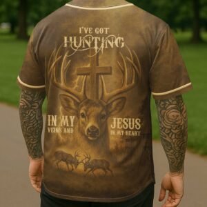 I've Got Hunting In My Veins And Jesus In My Heart Jersey