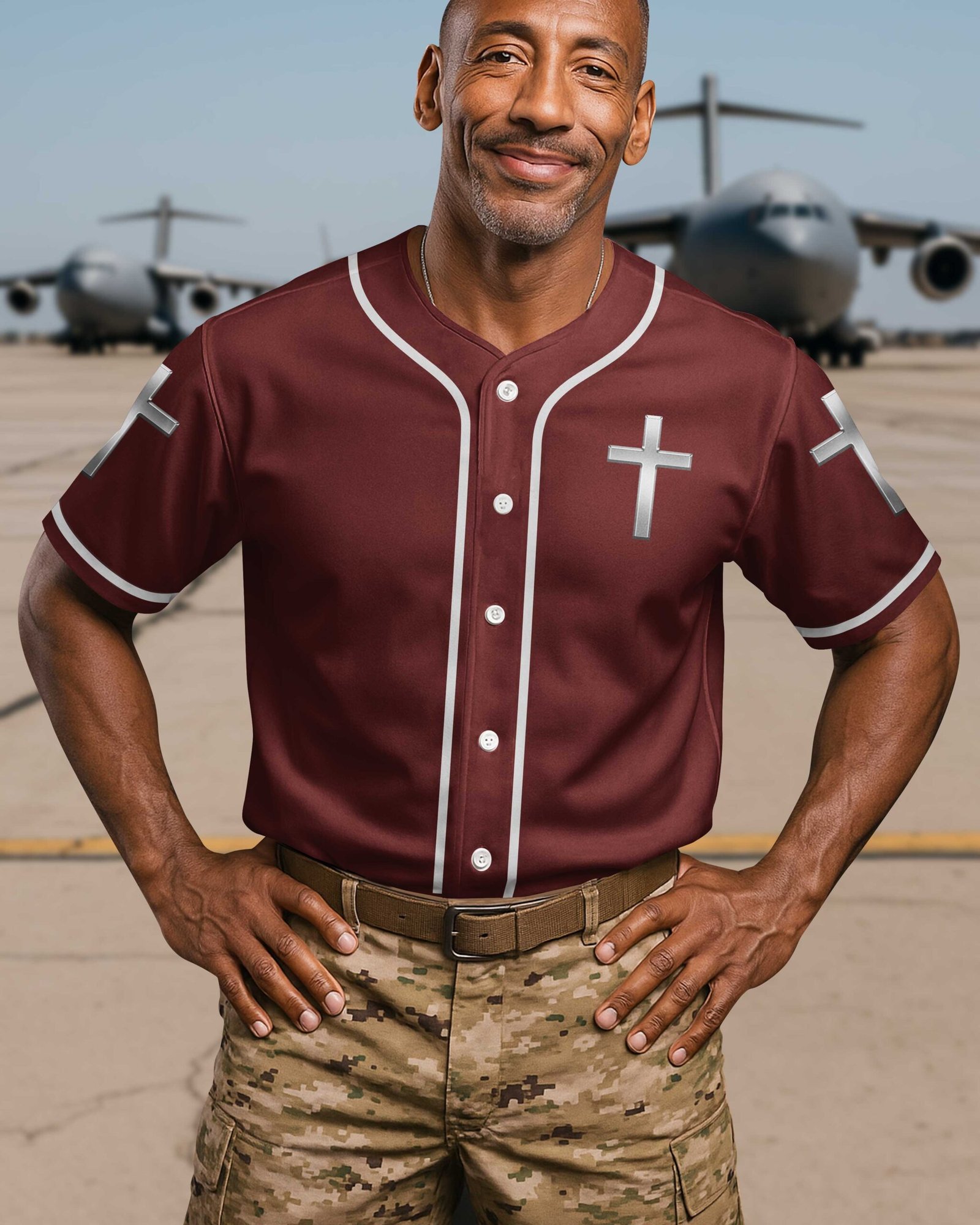 God Took The Strongest Marines And Made Them Warriors Of Christ Jersey - Image 8